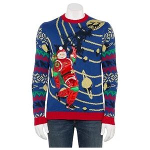 NWT Men’s Ugly Christmas Sweater - L